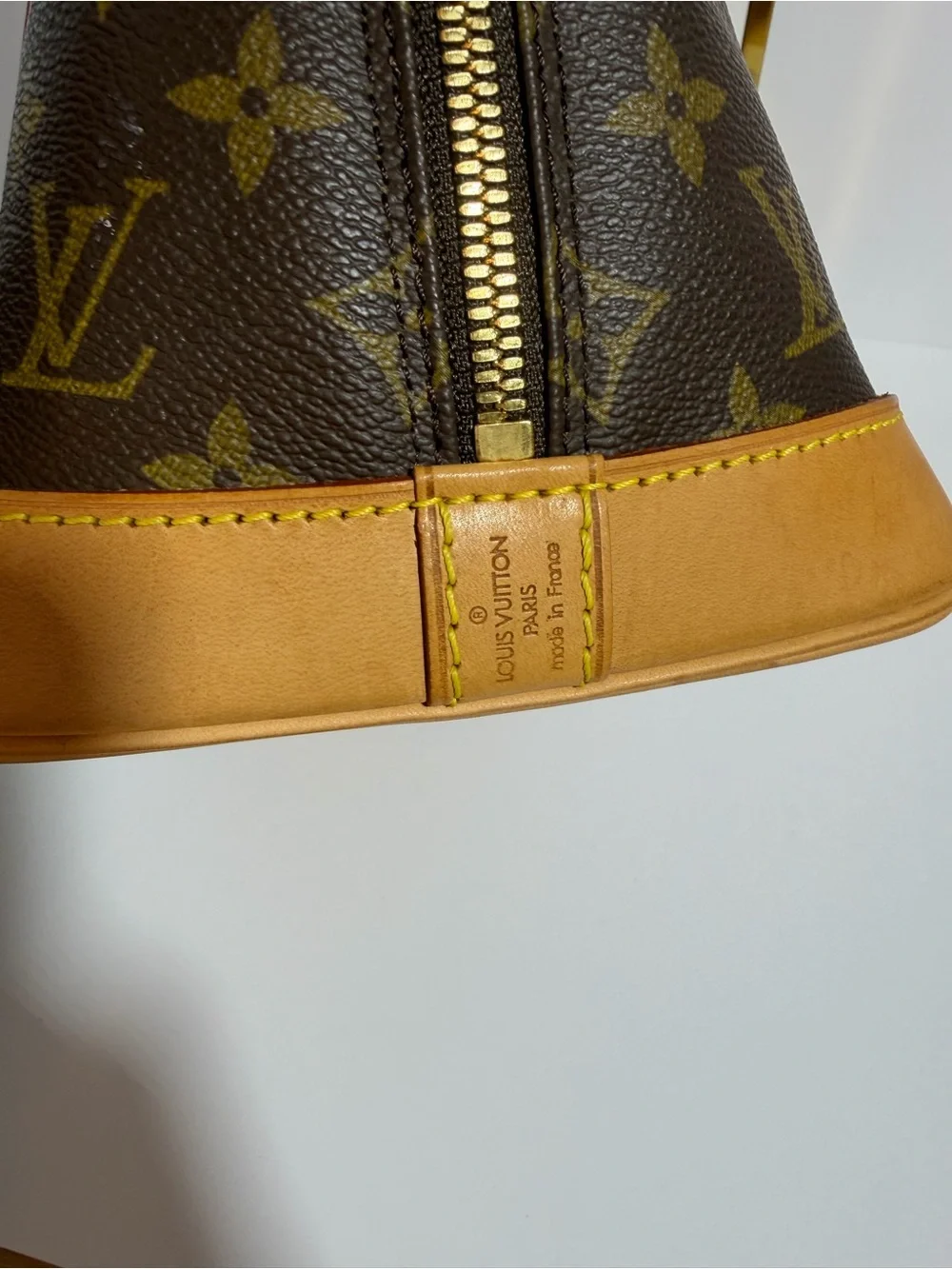 Louis Vuitton Brown Monogram Alma PM